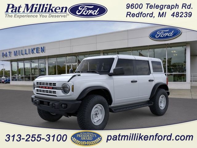 Oxford White 2026 Ford Bronco SUV / Crossover Four-Wheel Drive Automatic