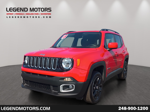 Colorado Red 2018 Jeep Renegade Latitude 4WD SUV / Crossover Four-Wheel Drive 9-Speed Automatic