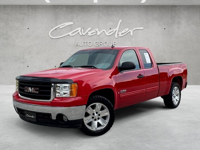 Fire Red 2007 GMC Sierra 1500 Pickup Truck Rear-Wheel Drive 4-Speed Automatic Overdrive