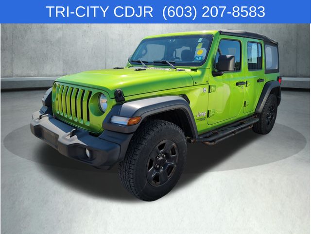 Mojito! Clearcoat 2020 Jeep Wrangler SUV / Crossover Four-Wheel Drive 6-Speed Manual