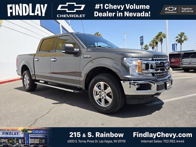 Gray (Magnetic) 2018 Ford F-150 Pickup Truck Four-Wheel Drive Automatic