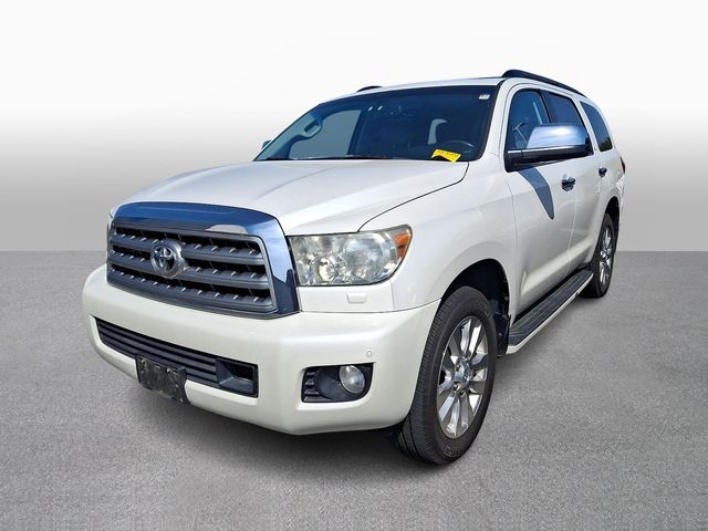 Super White 2013 Toyota Sequoia Platinum 4WD SUV / Crossover Four-Wheel Drive 6-Speed Automatic