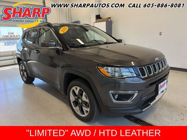 Gray (Granite Crystal Metallic Clearcoat) 2019 Jeep Compass Limited 4WD SUV / Crossover Four-Wheel Drive 9-Speed Automatic
