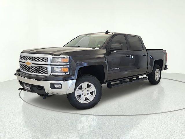 Gray (Tungsten Metallic) 2015 Chevrolet Silverado 1500 Pickup Truck Four-Wheel Drive 6-Speed Automatic Overdrive