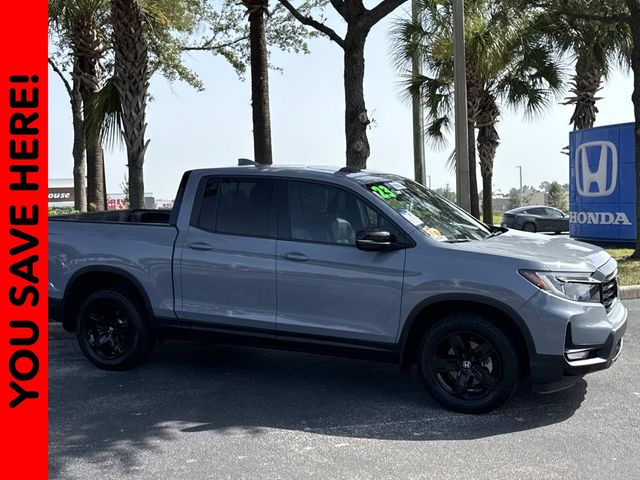 Crystal Black Pearl 2023 Honda Ridgeline Pickup Truck All-Wheel Drive 9-Speed Automatic