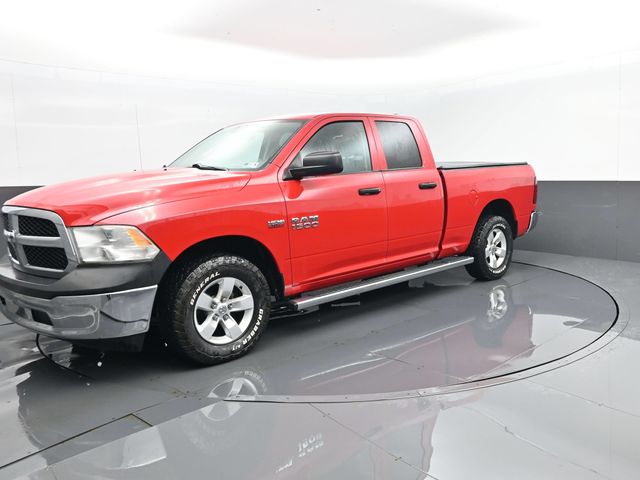 Flame Red Clearcoat 2014 RAM 1500 Pickup Truck Four-Wheel Drive 6-Speed Automatic