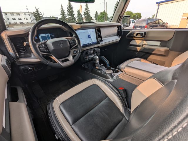 2023 Oxford White Ford Bronco Wildtrak 4X4 SUV