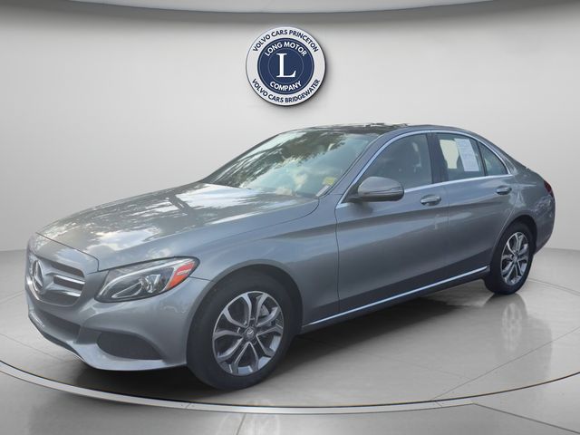 Silver 2016 Mercedes-Benz C-Class Sedan All-Wheel Drive 7-Speed Automatic