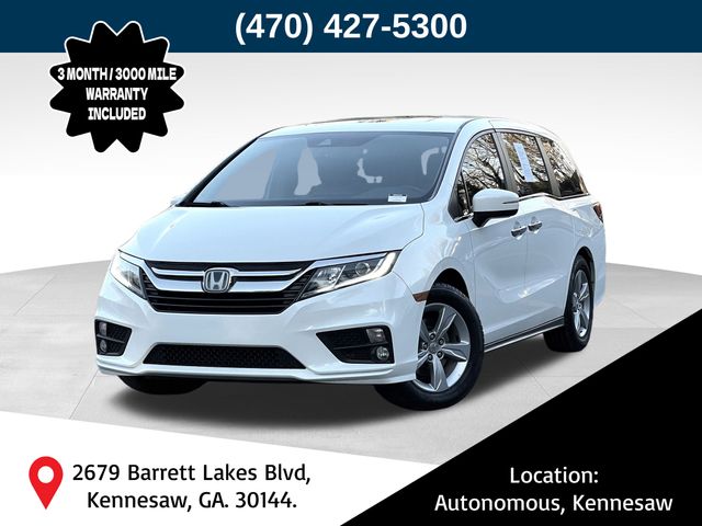 Platinum White Pearl 2020 Honda Odyssey EX-L FWD Minivan Front-Wheel Drive Automatic