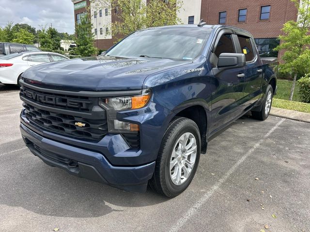 Blue Metallic 2022 Chevrolet Silverado 1500 Pickup Truck 4X2 8-Speed Automatic