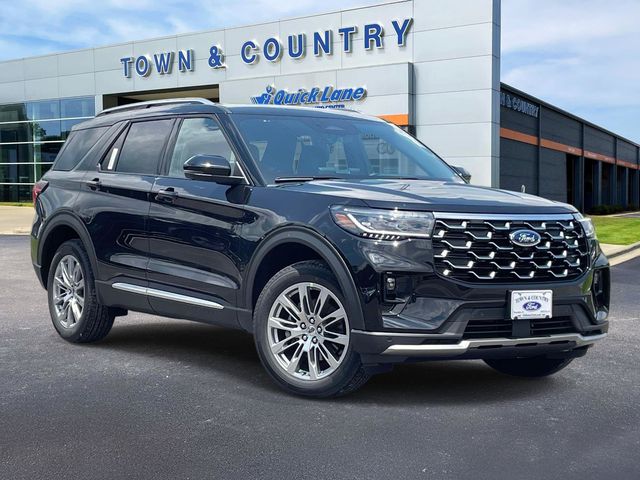 Agate Black Metallic 2026 Ford Explorer SUV / Crossover Rear-Wheel Drive Automatic