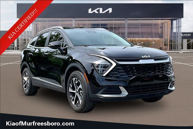 Ebony Black 2025 Kia Sportage SUV / Crossover All-Wheel Drive 8-Speed Automatic