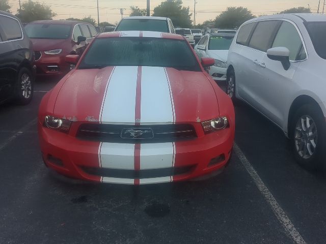 Race Red 2011 Ford Mustang V6 Premium Coupe RWD Coupe Rear-Wheel Drive 6-Speed Automatic