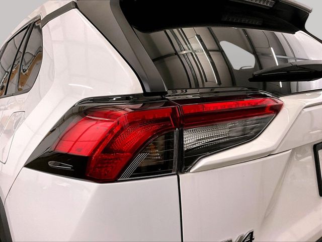 2021 Toyota RAV4 Hybrid LE White at Phil Fitts Ford