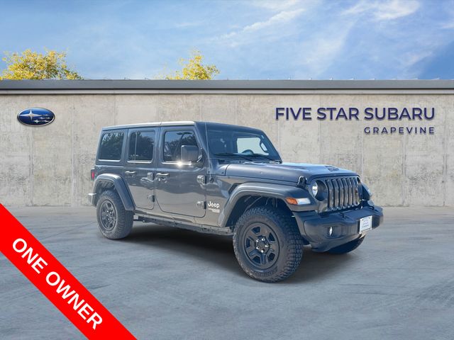 Gray (Granite Crystal Metallic Clearcoat) 2019 Jeep Wrangler SUV / Crossover Four-Wheel Drive 6-Speed Manual