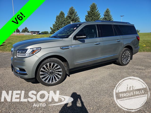 Silver Jade Metallic 2019 Lincoln Navigator SUV / Crossover Four-Wheel Drive Automatic