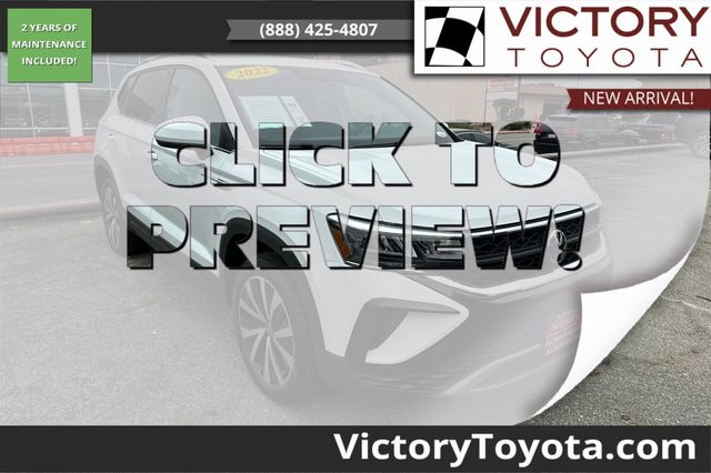 White 2022 Volkswagen Taos SUV / Crossover Front-Wheel Drive 8-Speed Automatic