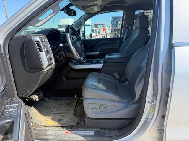2015 Silver Ice Metallic Chevrolet Silverado 3500HD LTZ 4X4 Truck