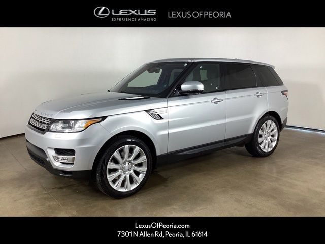 Silver 2017 Land Rover Range Rover Sport V6 HSE 4WD SUV / Crossover All-Wheel Drive 8-Speed Automatic