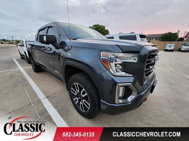 Gray (Dark Sky Metallic) 2021 GMC Sierra 1500 AT4 Crew Cab 4WD Pickup Truck Four-Wheel Drive Automatic