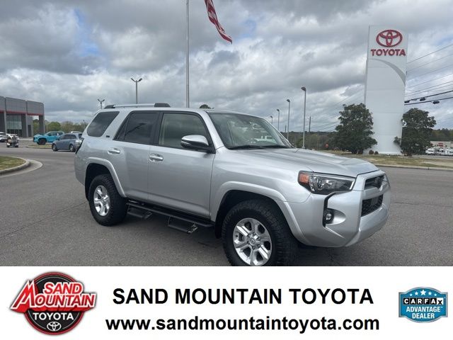 Classic Silver Metallic 2024 Toyota 4Runner SR5 Premium 4WD SUV / Crossover Four-Wheel Drive 5-Speed Automatic