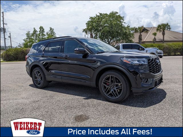 2026 Agate Black Metallic Ford Explorer ST-Line RWD SUV