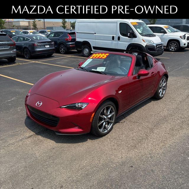 Soul Red Crystal Metallic 2023 Mazda MX-5 Miata Convertible Rear-Wheel Drive 6-Speed Automatic