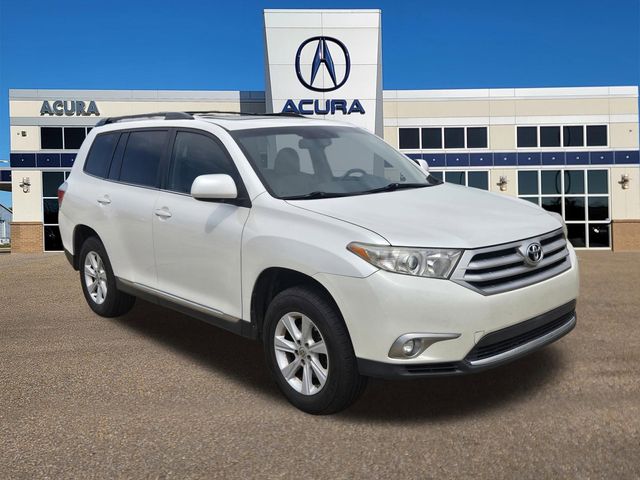 White (Blizzard Pearl) 2012 Toyota Highlander SE SUV / Crossover Front-Wheel Drive 5-Speed Automatic Overdrive