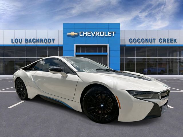 Crystal White Pearl 2019 BMW i8 Coupe All-Wheel Drive 6-Speed Automatic