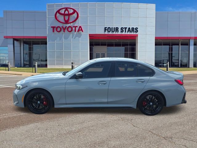 Brooklyn Gray Metallic 2023 BMW 3 Series Sedan All-Wheel Drive 8-Speed Automatic