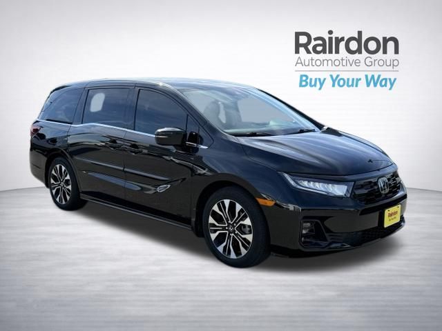 Crystal Black Pearl 2025 Honda Odyssey Minivan Front-Wheel Drive Automatic