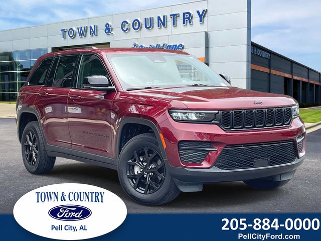 Velvet Red Pearlcoat 2024 Jeep Grand Cherokee SUV / Crossover Four-Wheel Drive 8-Speed Automatic