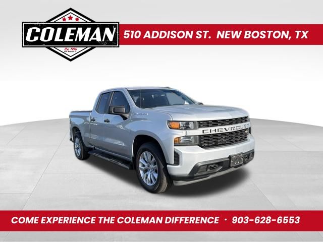 Silver Ice Metallic 2020 Chevrolet Silverado 1500 Pickup Truck 4X2 6-Speed Automatic Overdrive