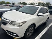 White 2016 Acura MDX SUV / Crossover All-Wheel Drive 9-Speed Automatic