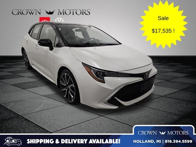 Blizzard Pearl w/Midnight Black Roof 2020 Toyota Corolla Hatchback XSE FWD Hatchback Front-Wheel Drive Continuously Variable Transmission