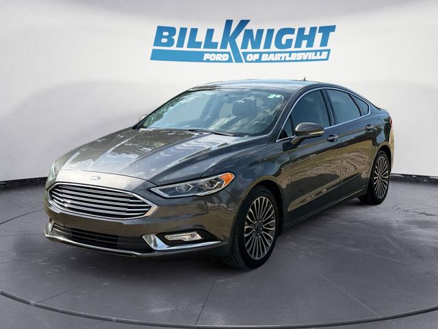 Gray (Magnetic) 2017 Ford Fusion Sedan Front-Wheel Drive 6-Speed Automatic