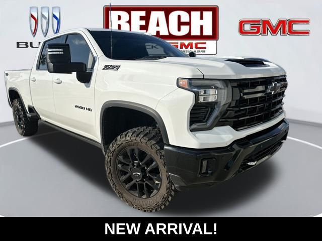 2025 Summit White Chevrolet Silverado 2500HD LTZ 4X4 Truck