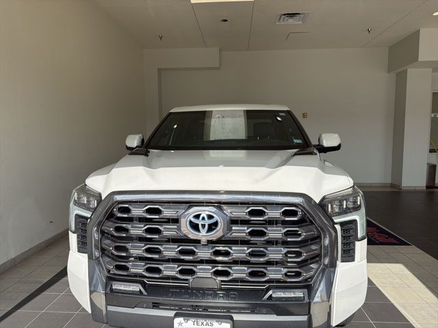 2024 Toyota Tundra Hybrid Platinum Beige at Gullo Toyota