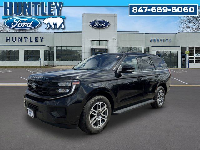 Black Metallic 2025 Ford Expedition Active 4WD SUV / Crossover Four-Wheel Drive Automatic