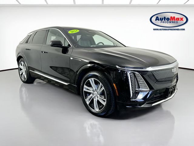 Stellar Black Metallic 2024 Cadillac LYRIQ SUV / Crossover All-Wheel Drive 1-Speed Automatic
