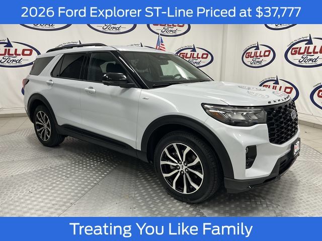 2026 Ford Explorer Blanco (Space White Metallic) SUV/Crossover Tracción en las cuatro ruedas Automática