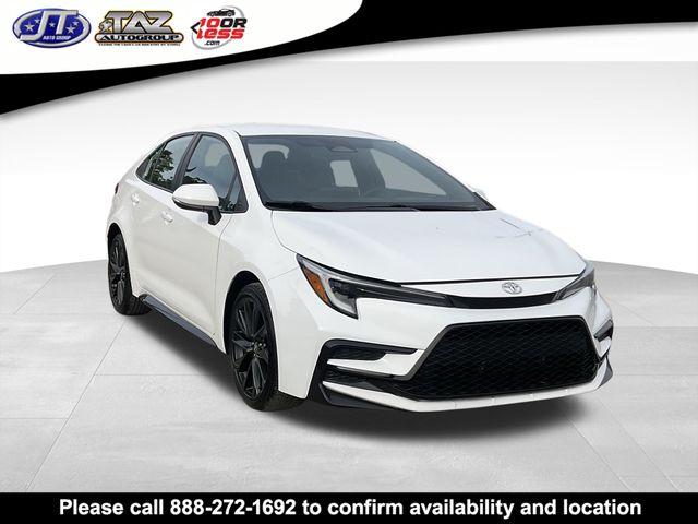 Ice 2024 Toyota Corolla SE FWD Sedan Front-Wheel Drive Continuously Variable Transmission