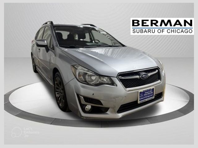 Ice Silver Metallic 2016 Subaru Impreza Hatchback All-Wheel Drive Continuously Variable Transmission