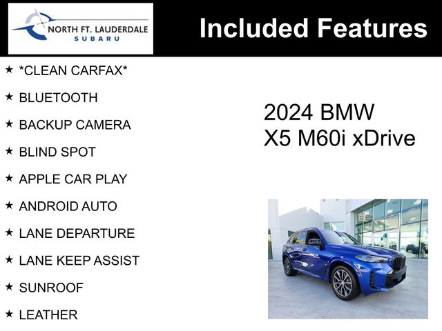 2024 BMW X5 M60i 2