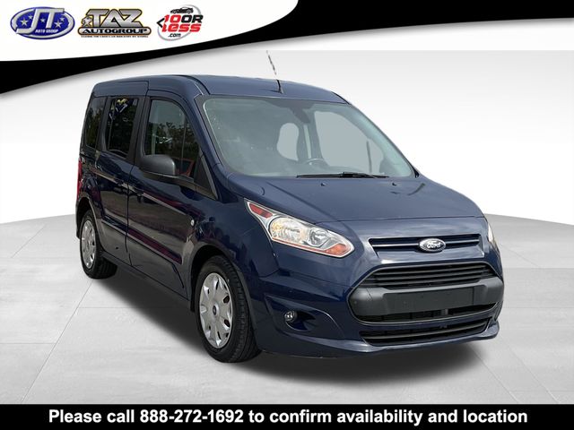 Dark Blue 2016 Ford Transit Connect Wagon XLT FWD with Rear Liftgate Van Front-Wheel Drive 6-Speed Automatic