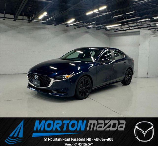 Deep Crystal Blue Mica 2025 Mazda MAZDA3 2.5 S Select Sport FWD Sedan Front-Wheel Drive Automatic