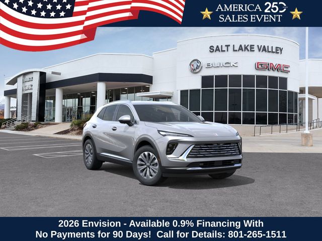 Moonstone Gray Metallic 2026 Buick Envision SUV / Crossover All-Wheel Drive 9-Speed Automatic