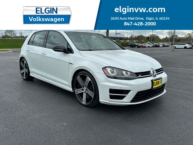 Pure White 2015 Volkswagen Golf R AWD Hatchback All-Wheel Drive 6-Speed Dual Clutch