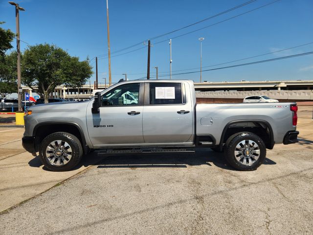 2024 Chevrolet Silverado 2500HD Custom Gray at EAG Ford Navasota