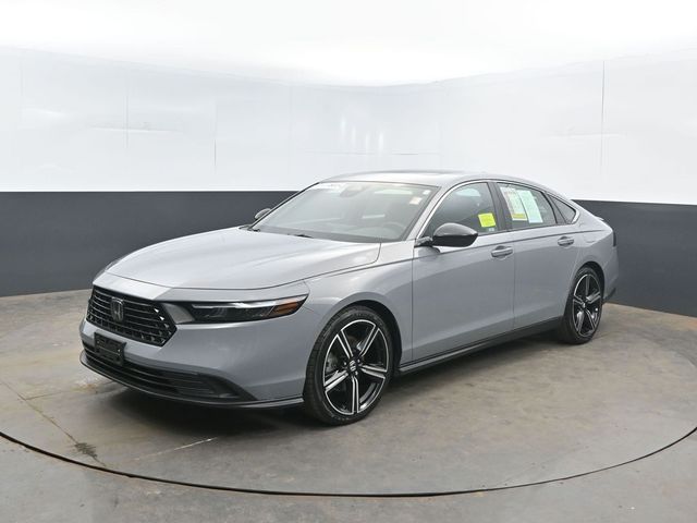 Urban Gray 2024 Honda Accord Hybrid Sport FWD Sedan Front-Wheel Drive Continuously Variable Transmission